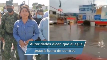 Emiten alerta en Tula e Ixmiquilpan por nuevas inundaciones