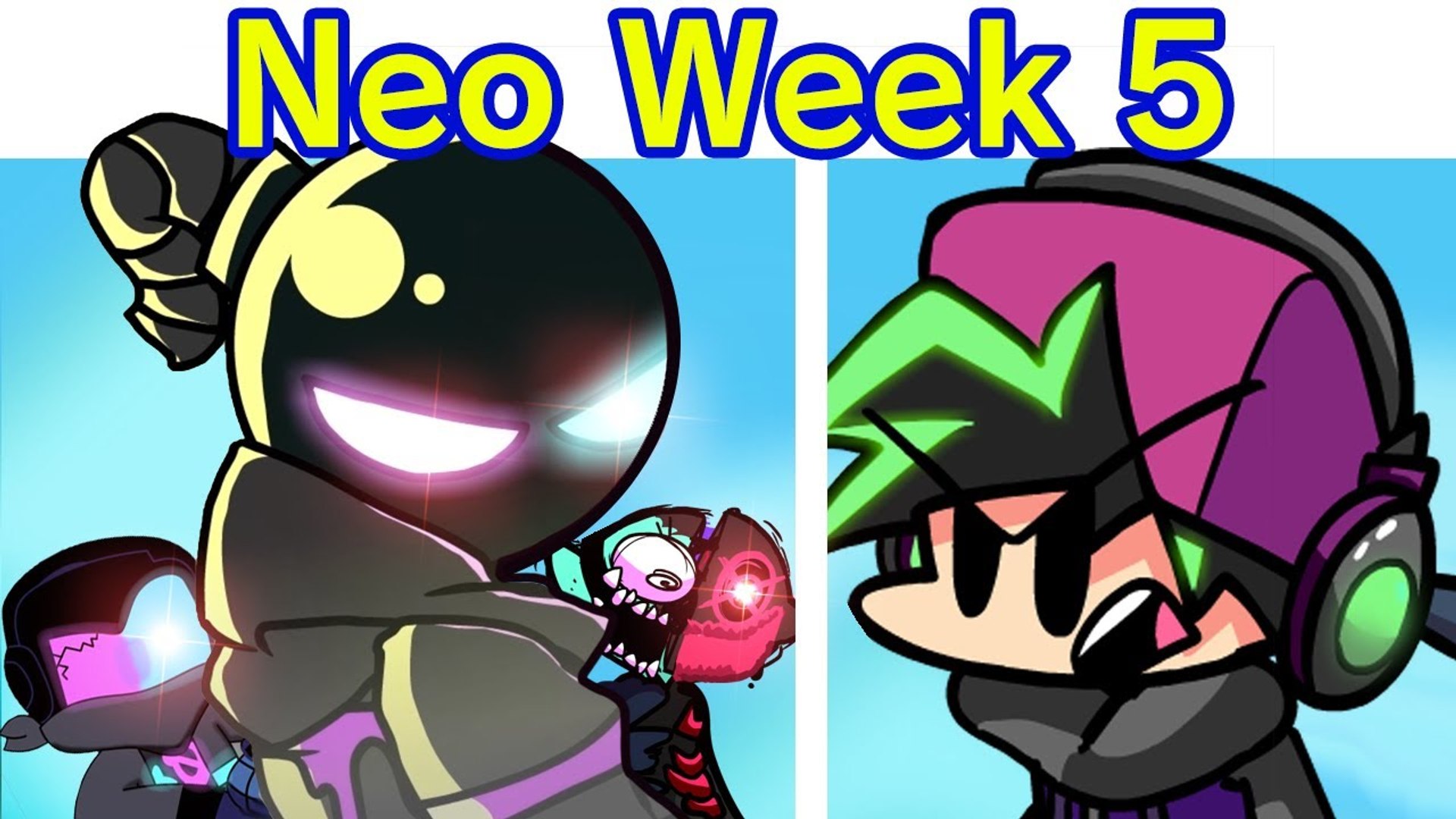 5. Фнф starlight mayhem. Starlight mayhem ruby. Аготи fnf. Neo bf.