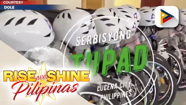 GOVERNMENT AT WORK: P1.5-M tulong pangkabuhayan, natanggap ng minimum wage earners at displaced workers sa Lucena; Software na magpapabilis sa pagproseso ng mga titulo ng lupa para sa mga magsasaka, inilunsad sa Gensan; P3.2-M halaga ng mushroom growing h