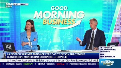 Karine Lacombe (SpikImm): Un traitement préventif contre le Covid à base d'anticorps - 09/09