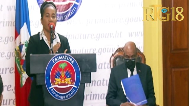 Premye minis Ariel Henry resevwa dokiman pwojè nouvo konstitisyon an