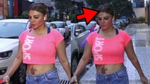 Drama Queen Rakhi Sawant Spotted Outside GYM at Andheri | FilmiBeat