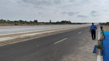 Barmer highway turned to runway of IAF,Hercules plane landed