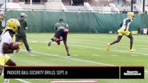 Green Bay Packers Ball-Security Drills: Sept. 8