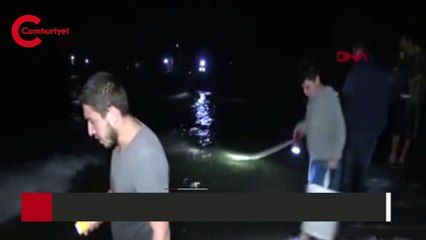 Sahile toplananlar bu kez umduğunu bulamadı