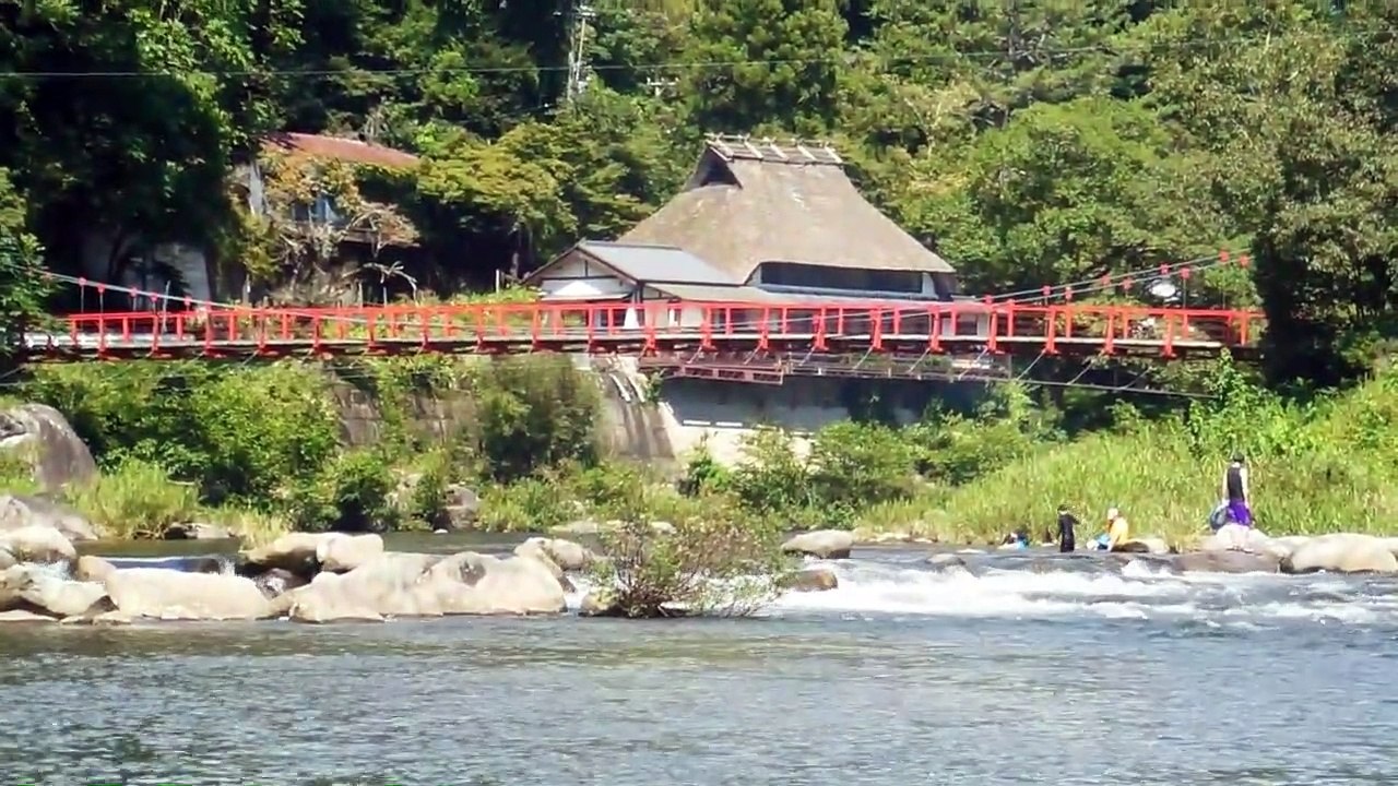 Mountain River in Japan