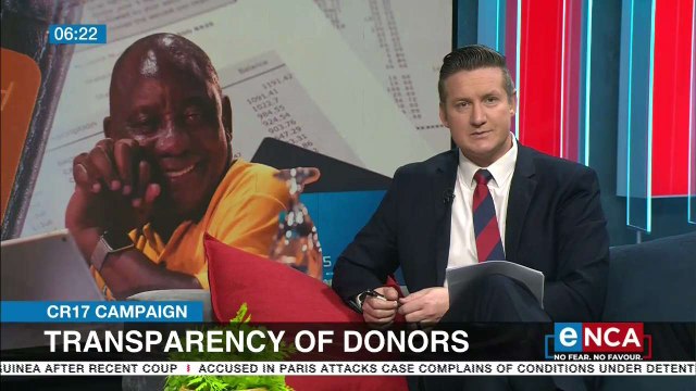 Minister in the Presidency defends CR17 campaign donations