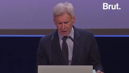 Harrison Ford on climate change: "It's not all right."