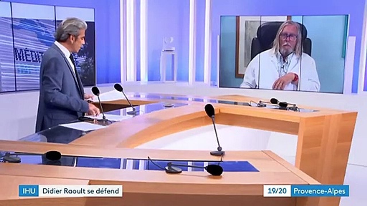 "Non, mais vous êtes tordu !" : Didier Raoult s'emporte contre un journaliste sur France 3