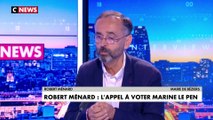 Élection présidentielle 2022 : Robert Ménard invite Marine Le Pen à quitter le Rassemblement National