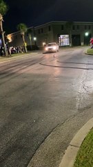 Chevy Burnout Fail During Mustang Meet