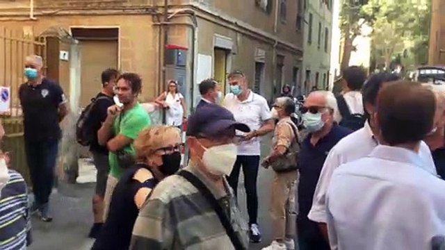 Genova, tensione nel quartiere del ponte: cittadini esasperati dai cantieri per le ferrovie