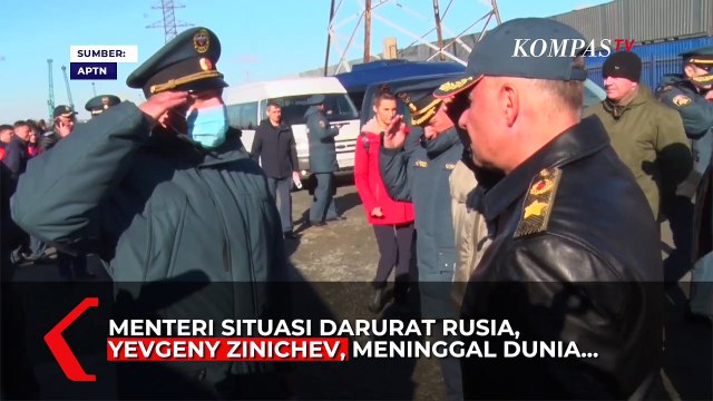 Tragis! Menteri Darurat Rusia Tewas Saat Coba Menyelamatkan Seseorang