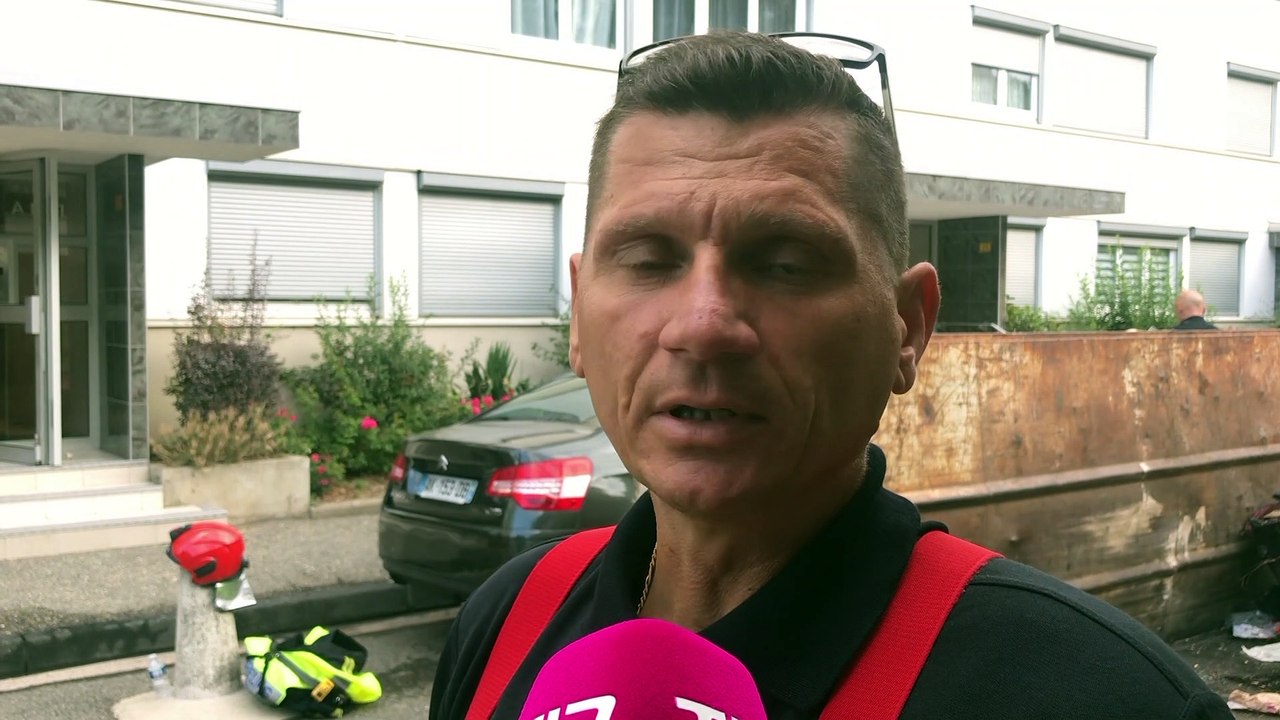 ITV POMPIER IMMEUBLE FEU
