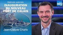 Inauguration du nouveau port de Calais : Jean Claude Charlo, directeur général France de DFDS, sur France Bleu Nord
