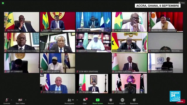 Coup d'État militaire en Guinée : la Cédéao suspend la Guinée après le putsch