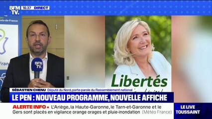 Sébastien Chenu: "On a vu un président de la République qui avait un problème avec les libertés des Français"