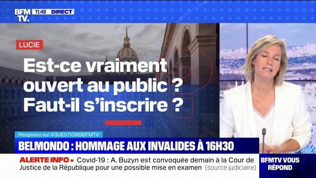 L'hommage national à Jean-Paul Belmondo est-il vraiment ouvert au public ? - BFMTV répond à vos questions