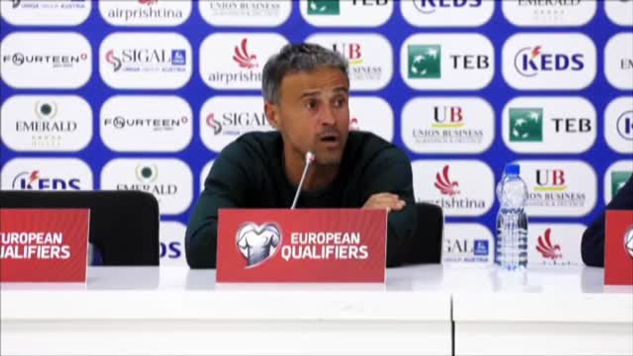Luis Enrique: "No hay ninguna selección del mundo que gane todos los partidos"