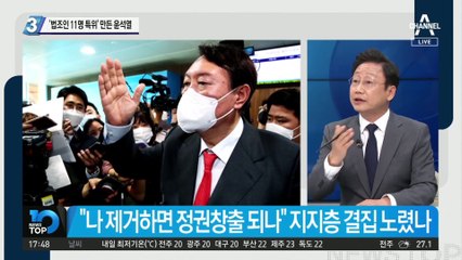 ‘법조인 11명 특위’ 만든 윤석열…자체 특위 띄우고 정면돌파