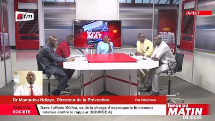 Point Covid de ce 09 Septembre avec Dr Mamadou Ndiaye, Directeur de la prévention