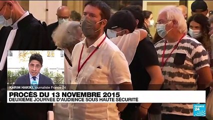 Procès du 13 novembre 2015 : l'appel des 1 800  parties civiles recensés continue