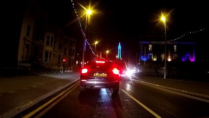 Blackpool Illuminations drive through