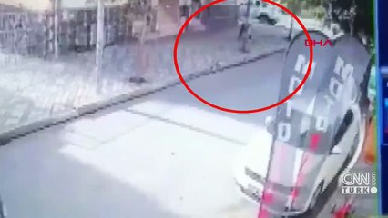 Saniyeler ile belki de ölümden kurtuldu