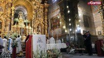 El arzobispo de Sevilla se estrena en Utrera escuchando la plegaria a la Virgen de Consolación