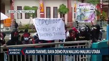 Aliansi Taniwel Raya Demo PLN Maluku-Maluku Utara
