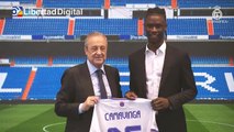 Presentación oficial de Camavinga como jugador del Real Madrid