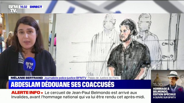 Procès du 13-Novembre: Salah Abdeslam prend à nouveau la parole et tente de dédouaner de coaccusés