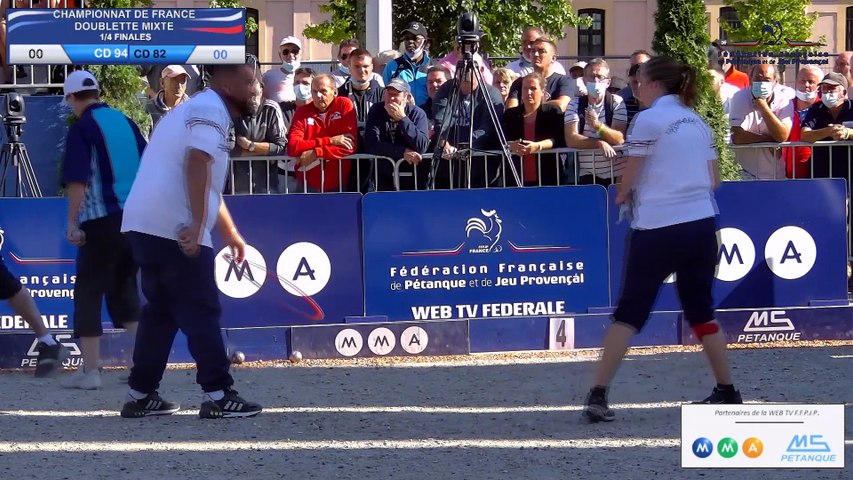 Finale Championnat De France Doublette Mixte 2021