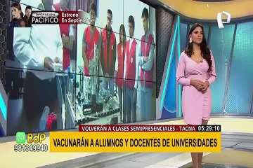 Tacna: dos universidades iniciarían clases semipresenciales el mes de octubre