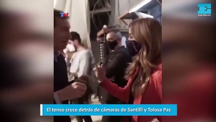 El tenso cruce detrás de cámaras de Santilli y Tolosa Paz