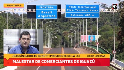 Malestar de comerciantes de Iguazú