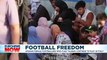 Afghan girls pursue football dream in Italy after fleeing Taliban