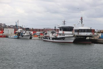 Tekirdağ'da balık avına poyraz engeli