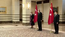 Son dakika haberleri... İsviçre'nin Ankara Büyükelçisi Ruch, Cumhurbaşkanı Erdoğan'a güven mektubu sundu