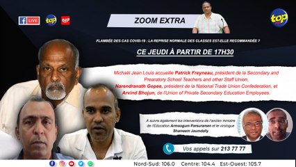 Zoom Extra : Flambée des cas Covid-19 : La reprise normale des classes est-elle recommandée ?