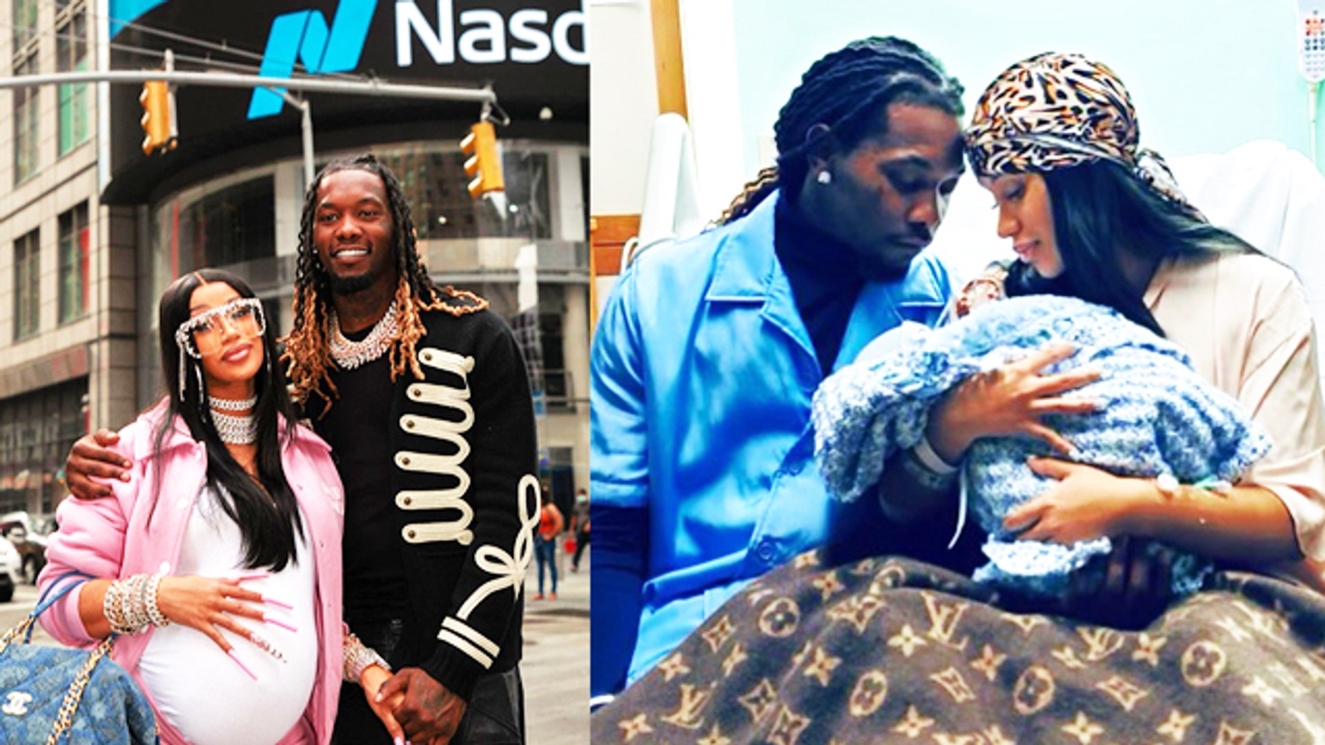 ⁣American Popstar Cardi B And Offset Welcome Their New Baby