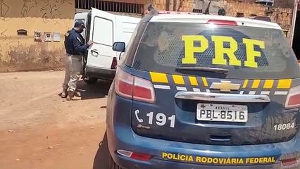 Motorista provoca acidente após fugir da polícia em Santa Maria. C´rédito: PRF