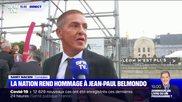 Pour Samy Naceri, jouer avec Jean-Paul Belmondo, c'était le feu d'artifice tous les jours