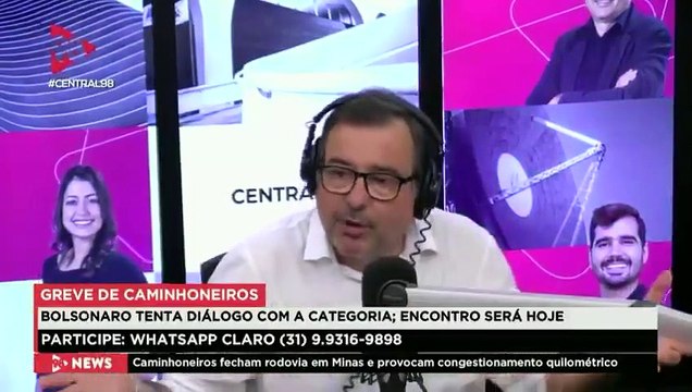 #Central98 | Caminhoneiros fecham rodovias em 15 estados