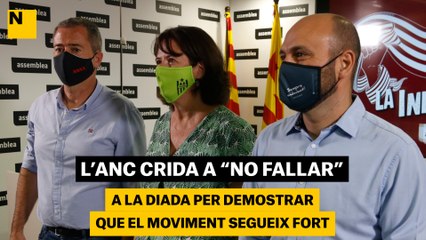 L'ANC crida a "no fallar" a la Diada per demostrar que el moviment segueix fort