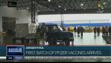 Argentina: First shipment of Pfizer vaccines arrives