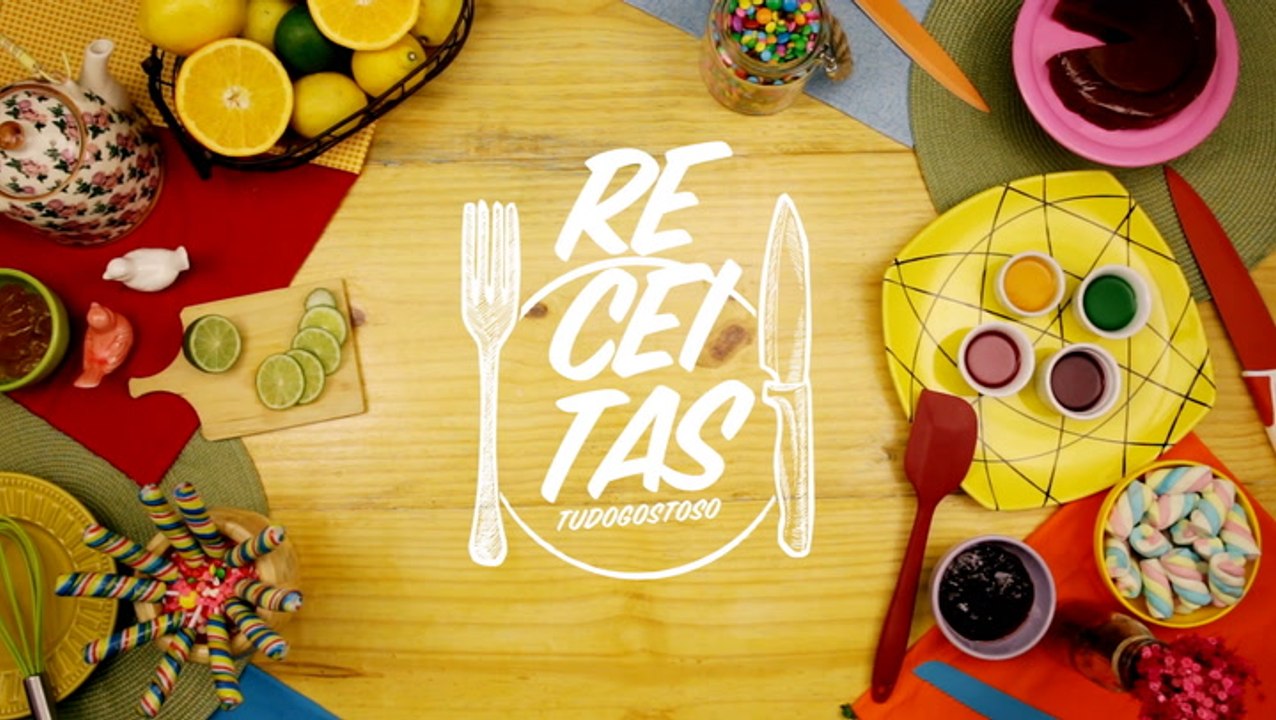 Gelatina Colorida Cremosa — Receitas TudoGostoso