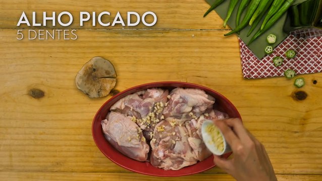 Frango com quiabo — Receitas TudoGostoso