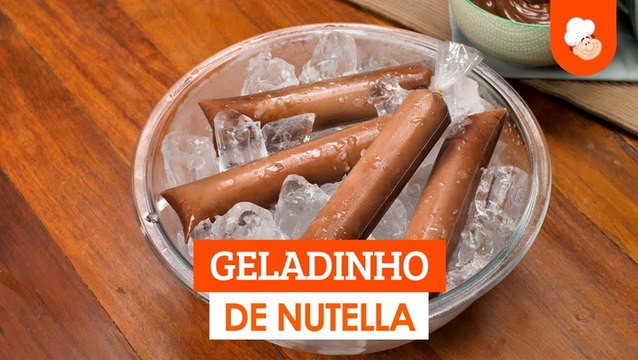 Geladinho de nutella — Receitas TudoGostoso