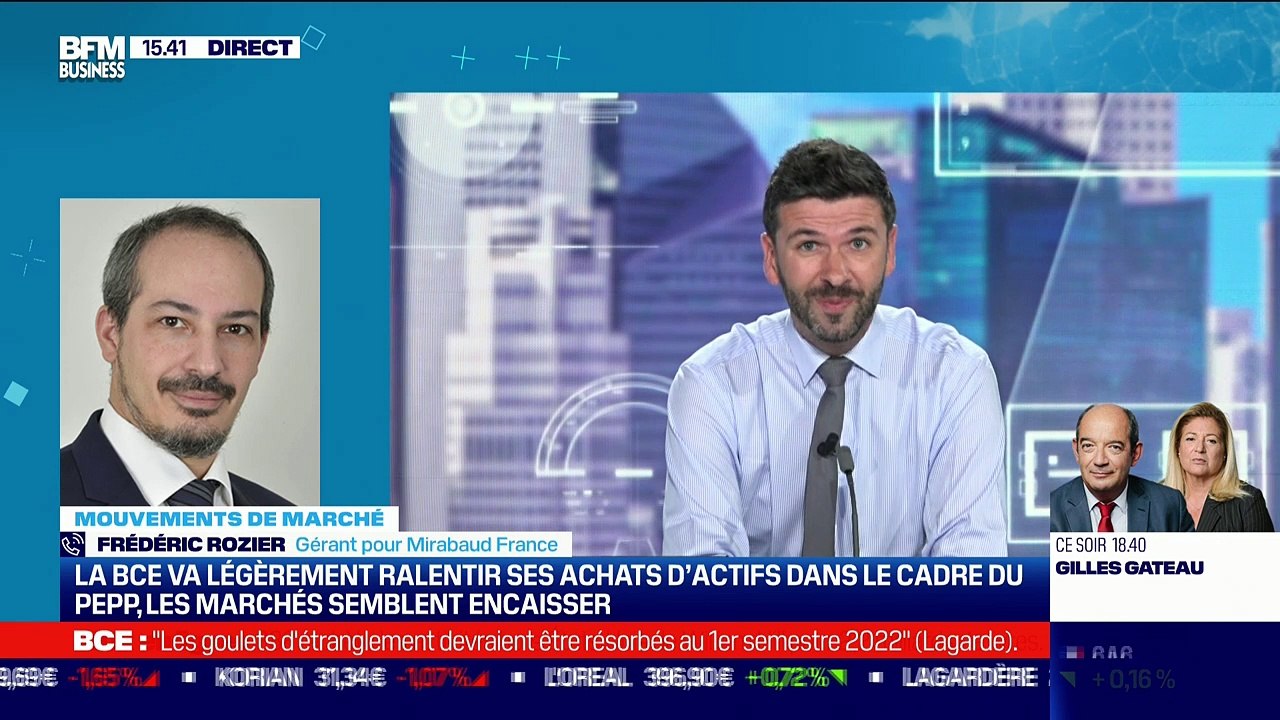Frédéric Rozier (Mirabaud France) et Yannick Lopez (OFI AM) : La BCE va légèrement ralentir ses achats d'actifs dans le cadre du PEPP, les marchés semblent encaisser - 09/09